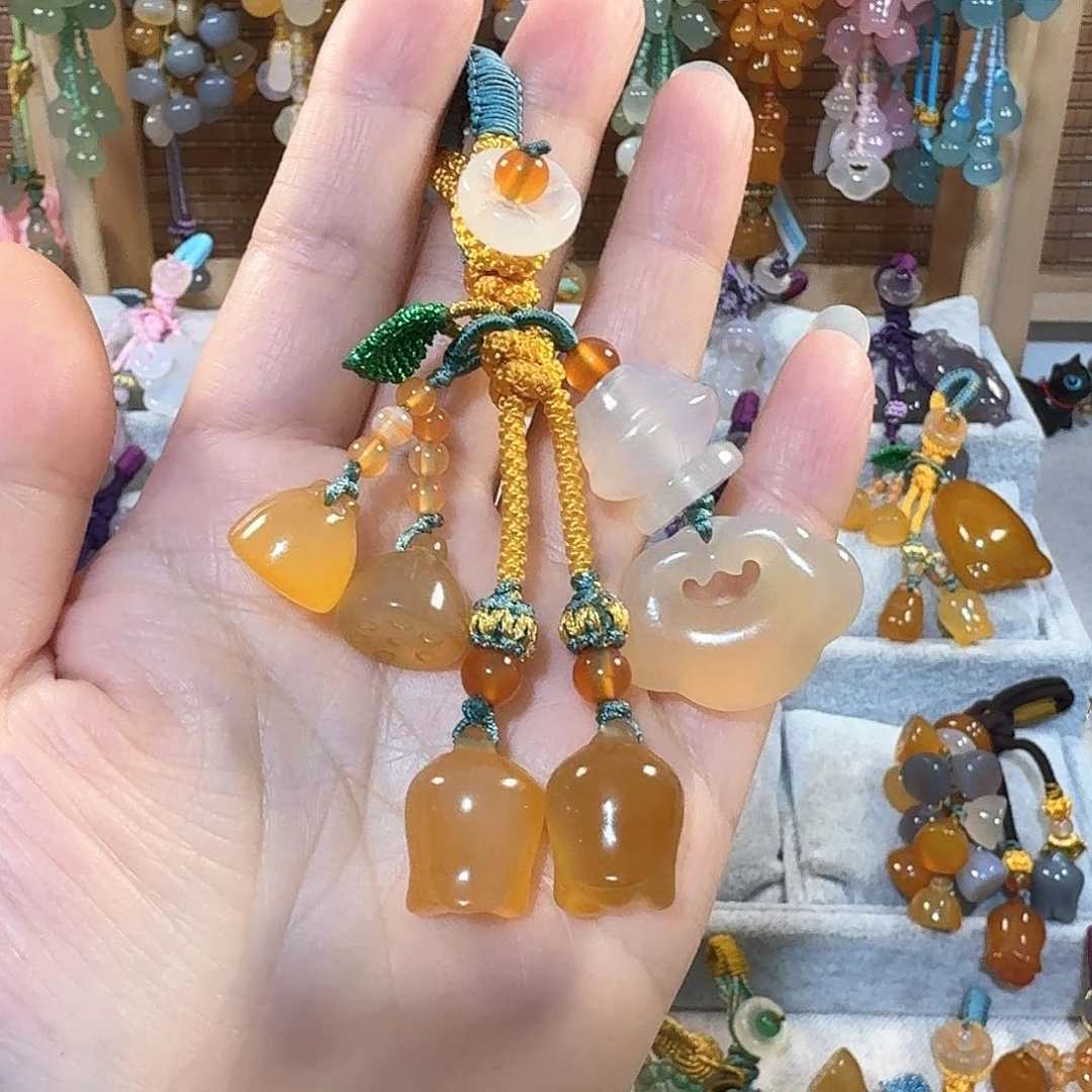 玛瑙/玉髓挂件未镶嵌