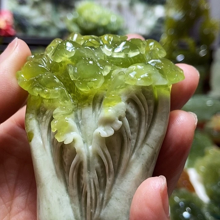 蛇纹石玉合金吊坠大*