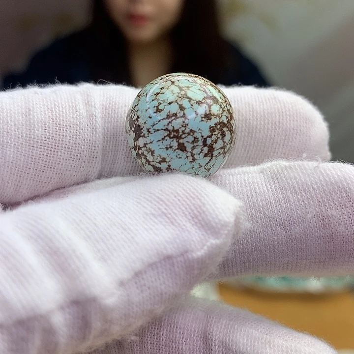 安***光未镶嵌绿松石原矿