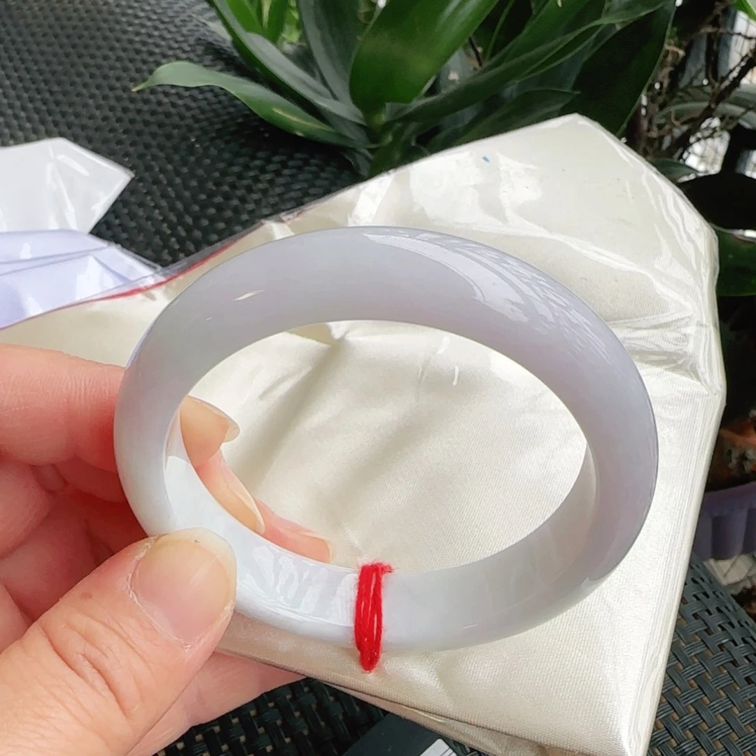 翡翠手镯未镶嵌55正圈手镯