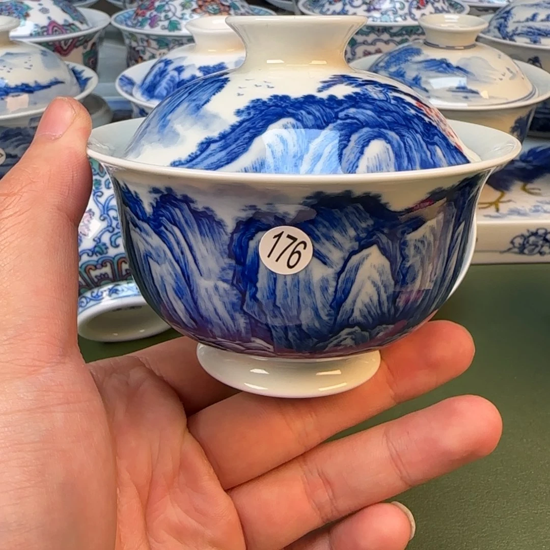 景德镇手工手绘茶具176