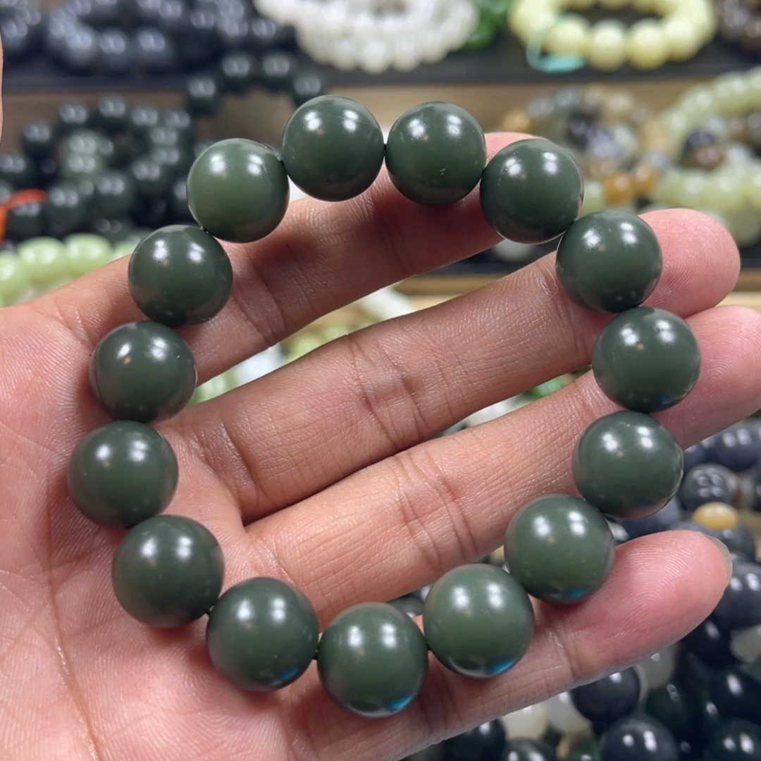 和田玉手串未镶嵌