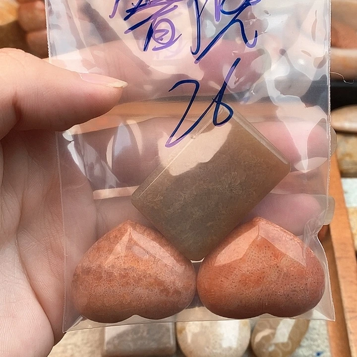 硅化玉颈饰未镶嵌睿*