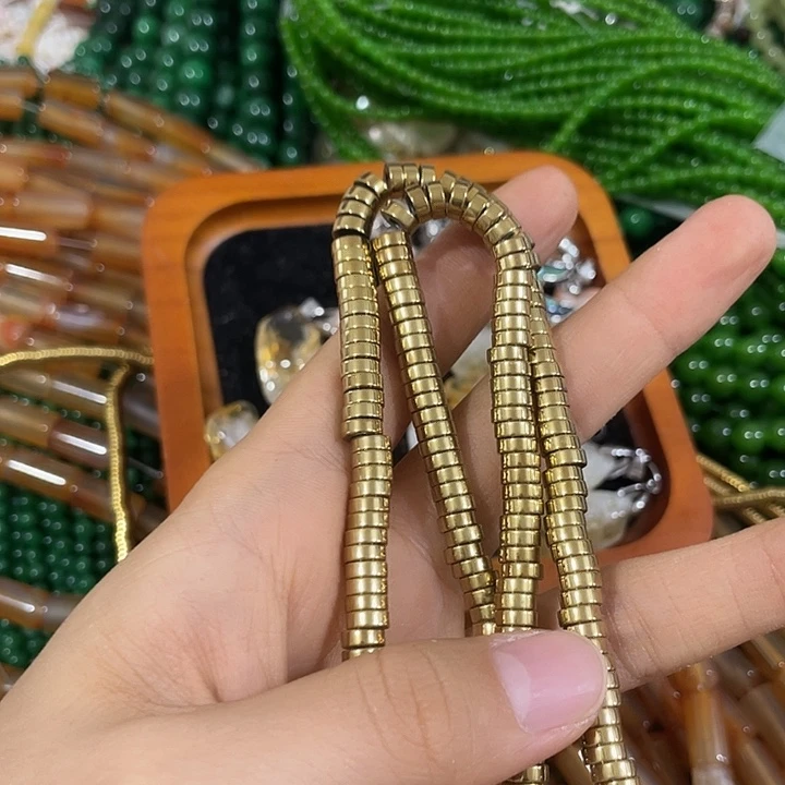 玛瑙/玉髓合金珠宝半成品2条4x2直切隔片