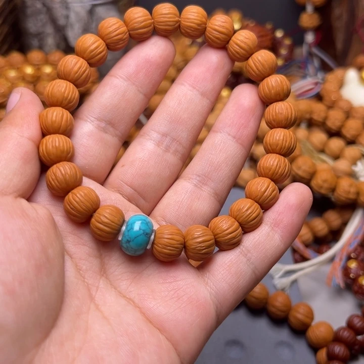 猴头核桃吊坠911穿财神给石