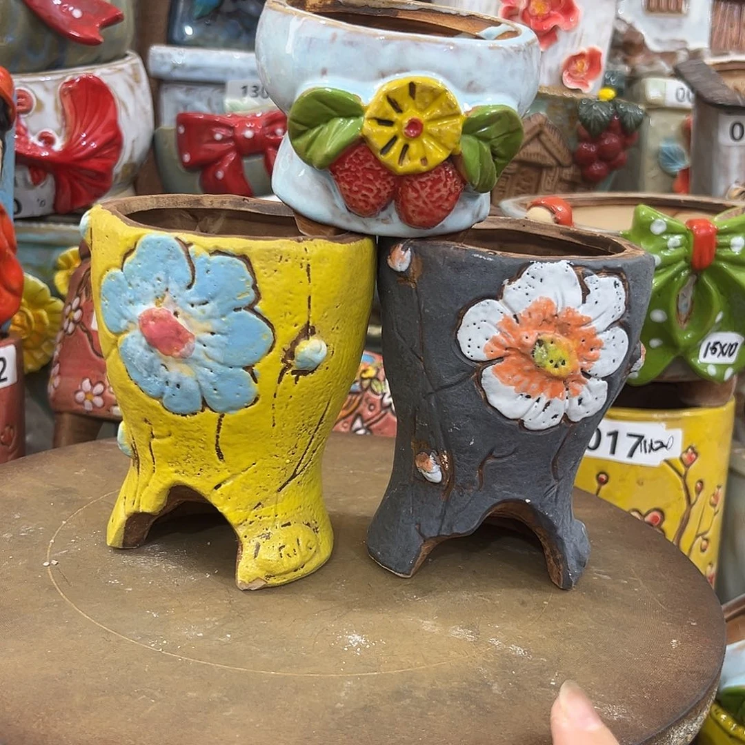 粗陶多肉花盆花盆