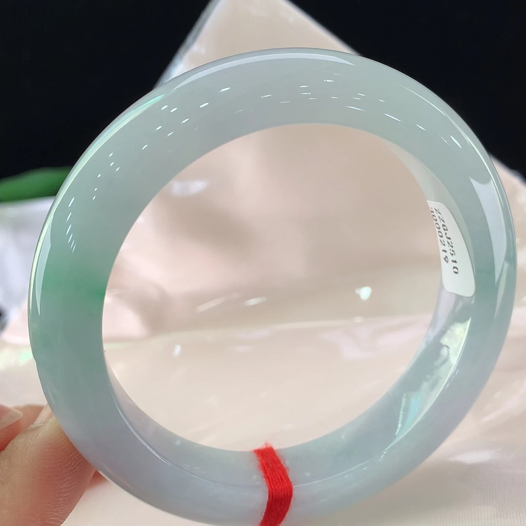 翡翠未镶嵌手镯0219