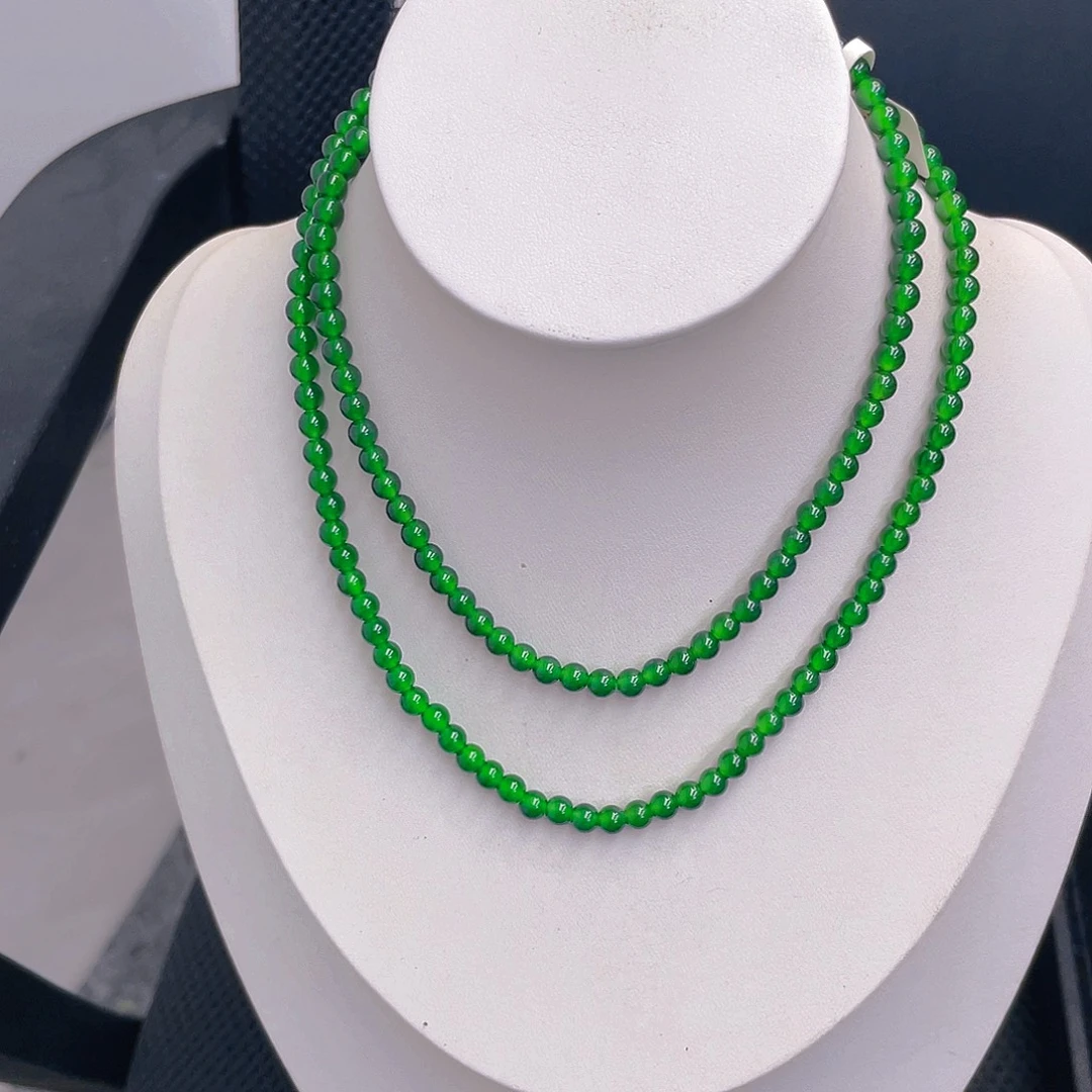 翡翠未镶嵌颈饰