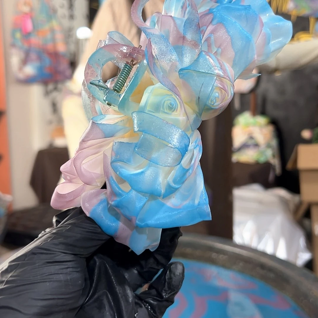 499玫瑰发夹碧落夕岚