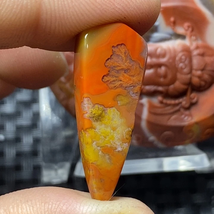 玛瑙/玉髓颈饰未镶嵌涛****项