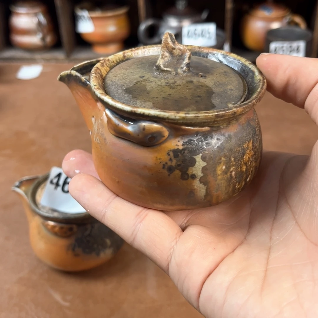 壶呦*柴烧茶器主人宝瓶