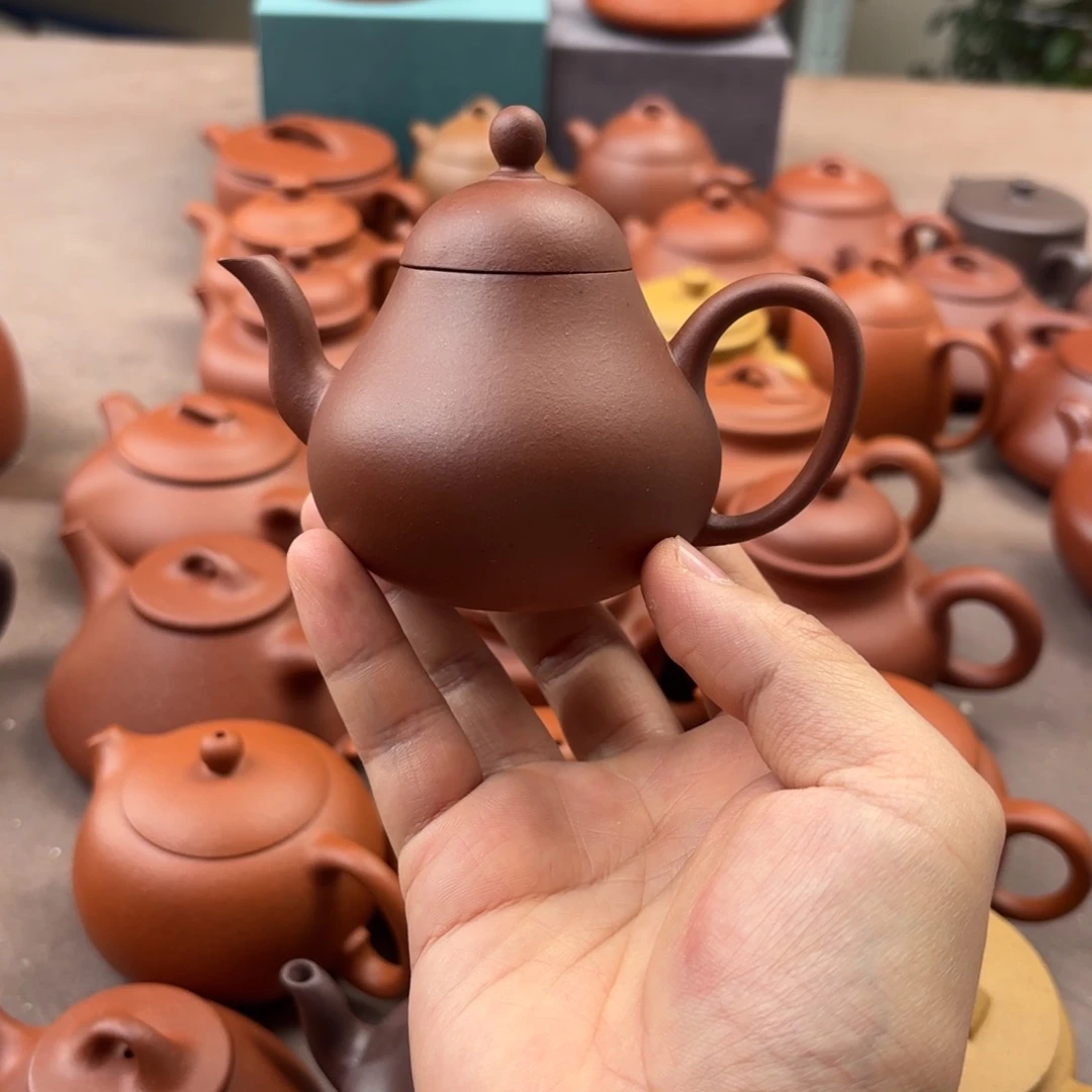 紫砂茶壶半手工微瑕疵福利130cc