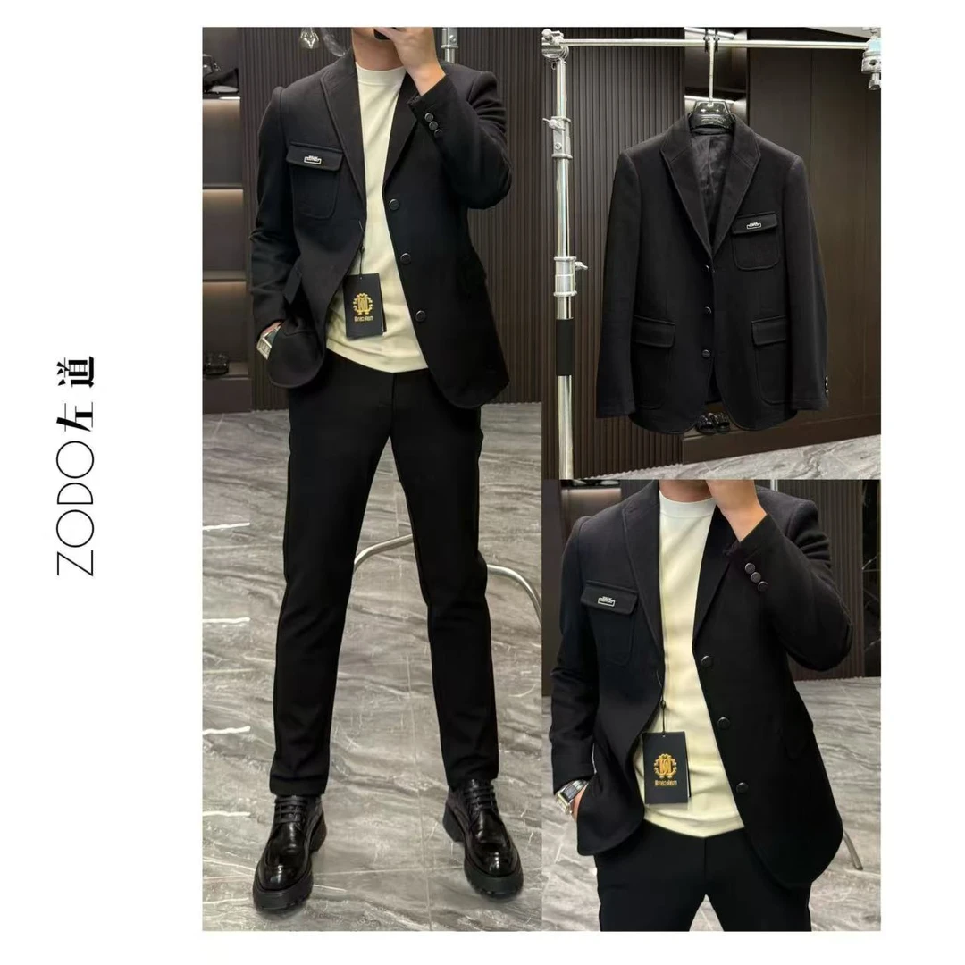 左道｜高品羊毛混纺精工西服外套1550822