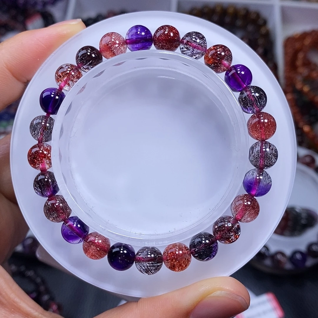 未镶嵌水晶手链黑加仑