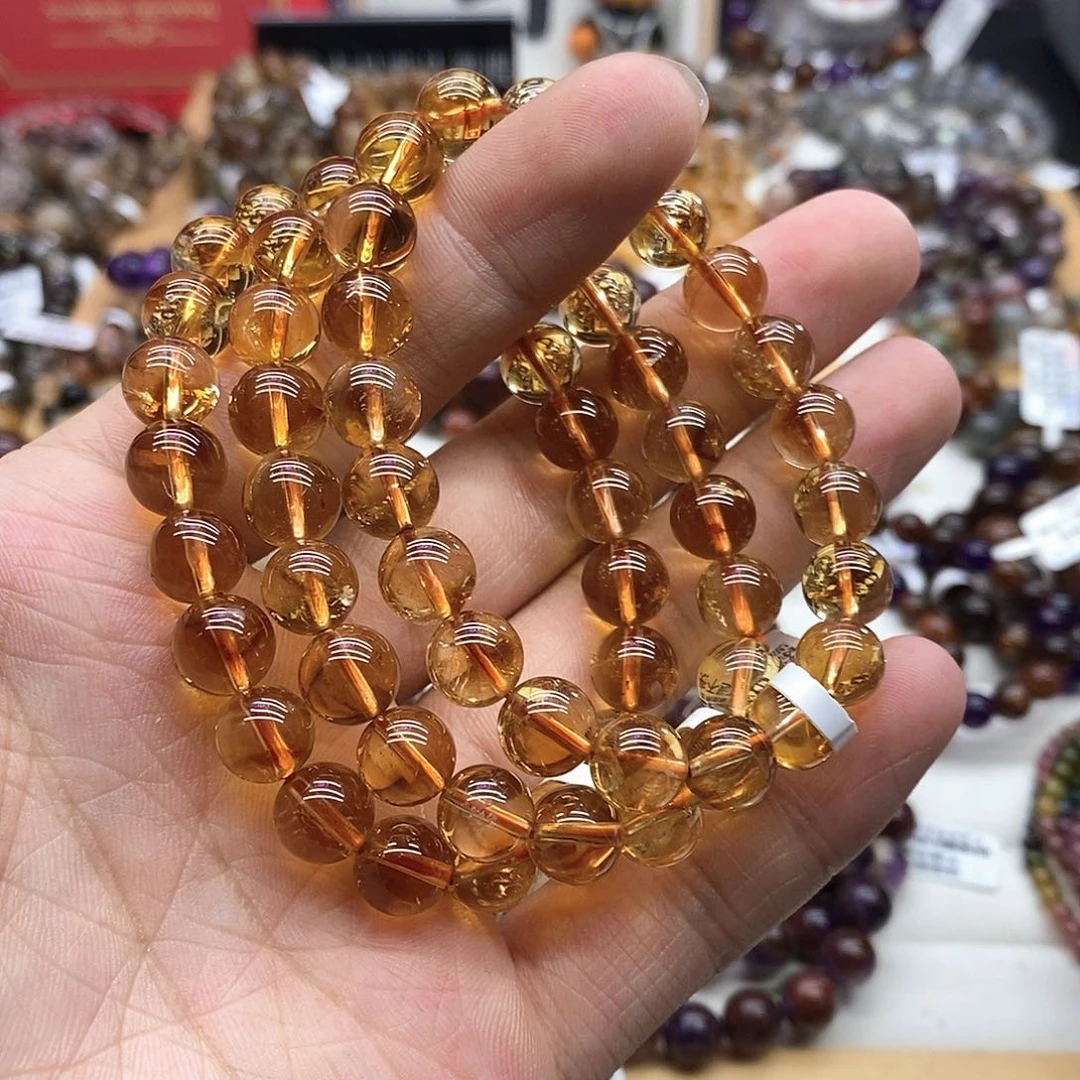 水晶手串未镶嵌多样性发货发一条