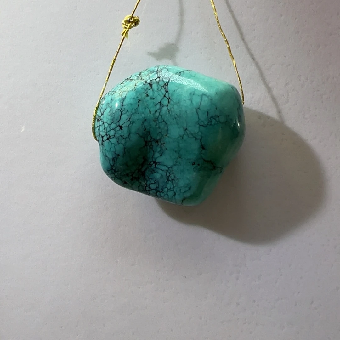 绿松石未镶嵌挂件