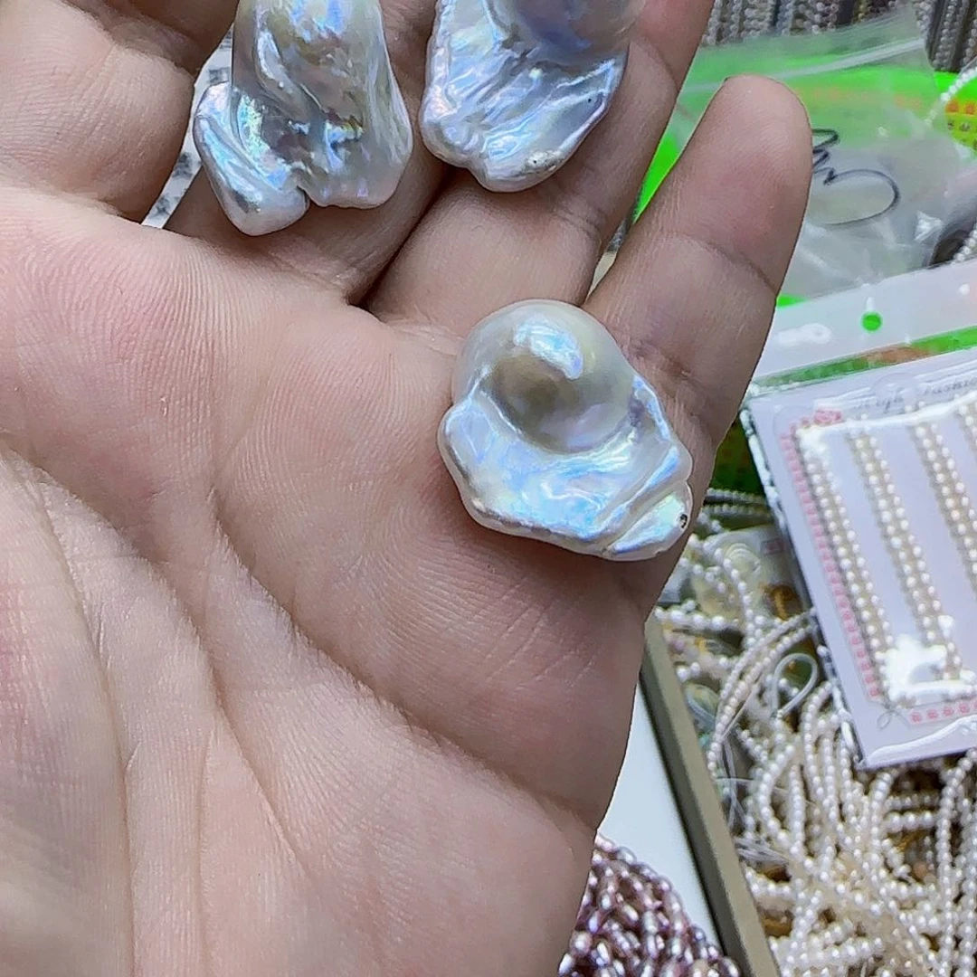 未镶嵌淡水珍珠19号，一颗