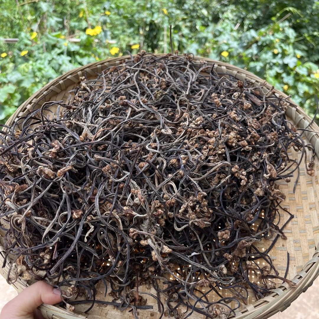 农家干蕨菜自然晾干