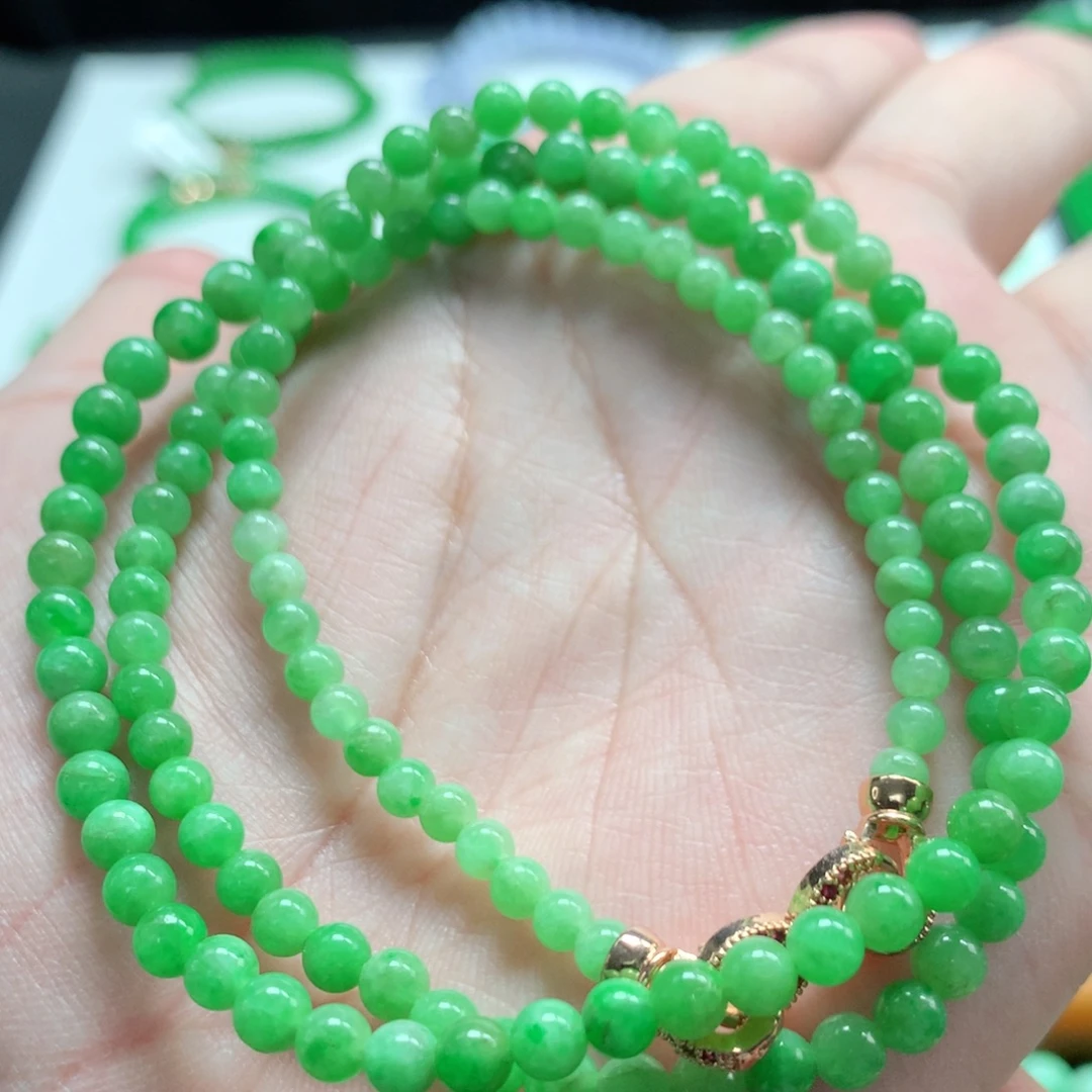 翡翠未镶嵌手链翡翠