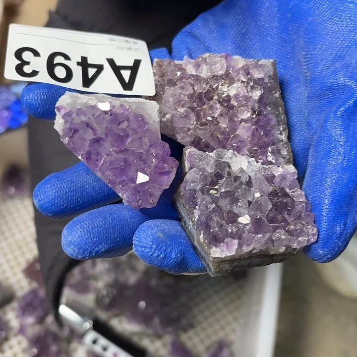 水晶zi shui j未镶嵌紫水晶紫水晶