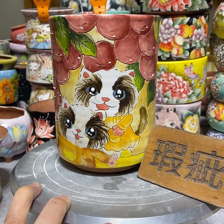 景德镇艺术手绘作品