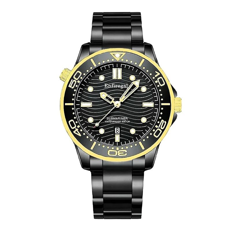 EN黑金海马300系列/全新未使用/全自动男士高端腕表HX