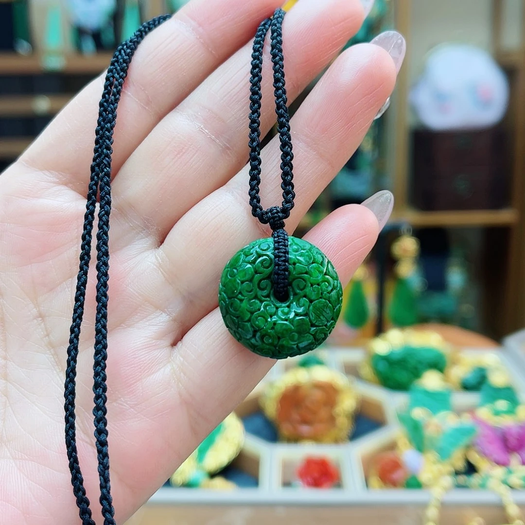 颈饰未镶嵌翡翠48小时鉴赏期