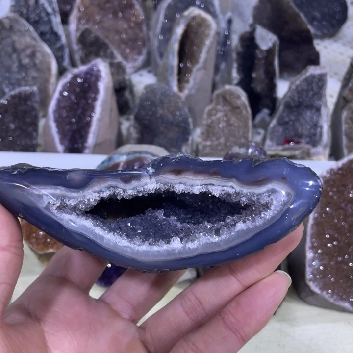 紫晶钱袋子未镶嵌