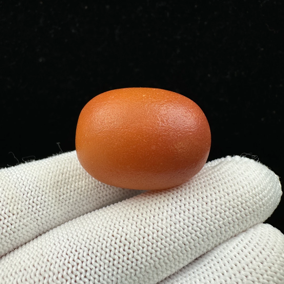 Y5869天然原矿蜜蜡老蜡桶珠22x29mm8.7克抖音基地质检发货