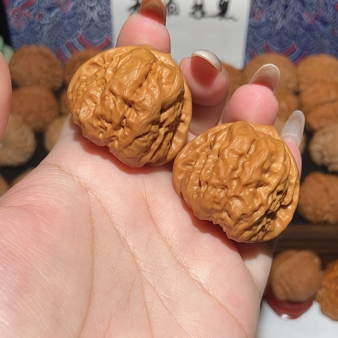 吊坠文玩核桃三角蛙37