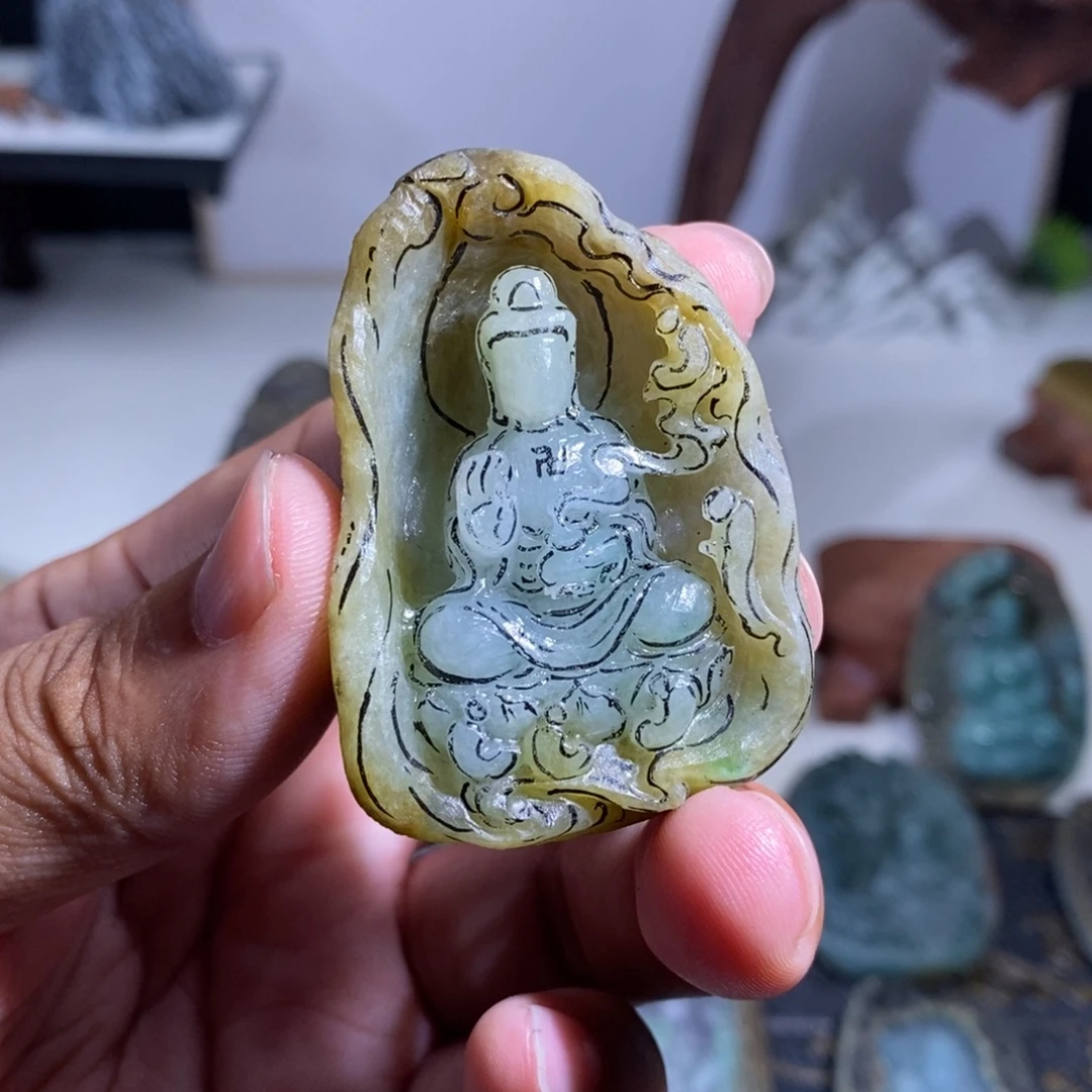 未镶嵌定制翡翠缅甸天然A货翡翠