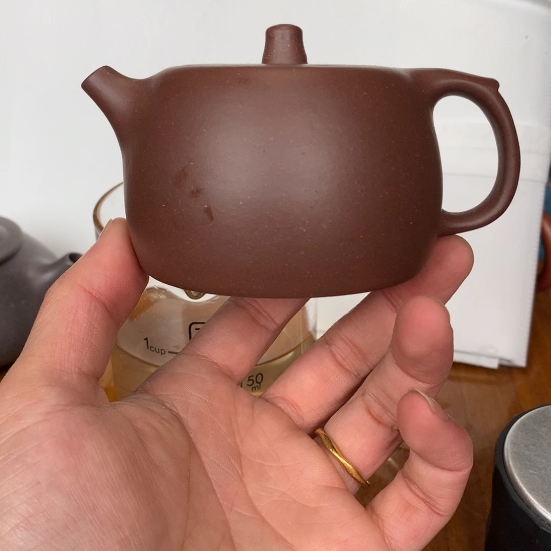 紫砂茶杯原矿紫砂