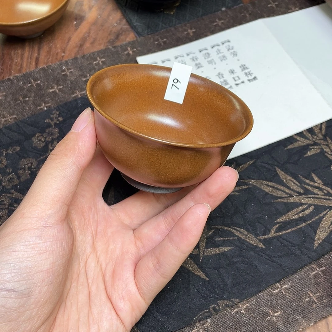 茶盏79 福临号建盏柴烧薄胎