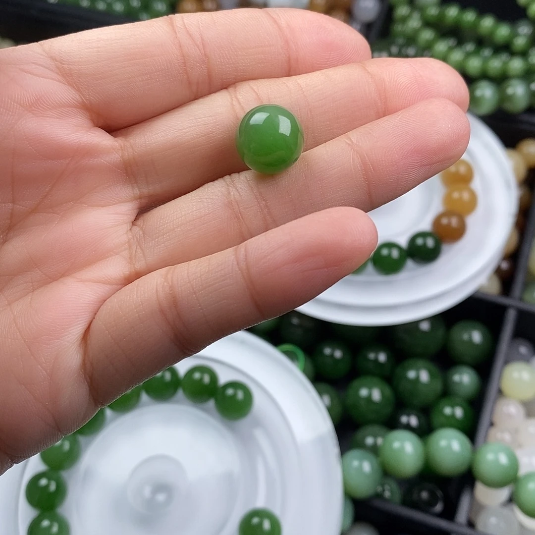 和田玉（碧玉）未镶嵌珠宝半成品