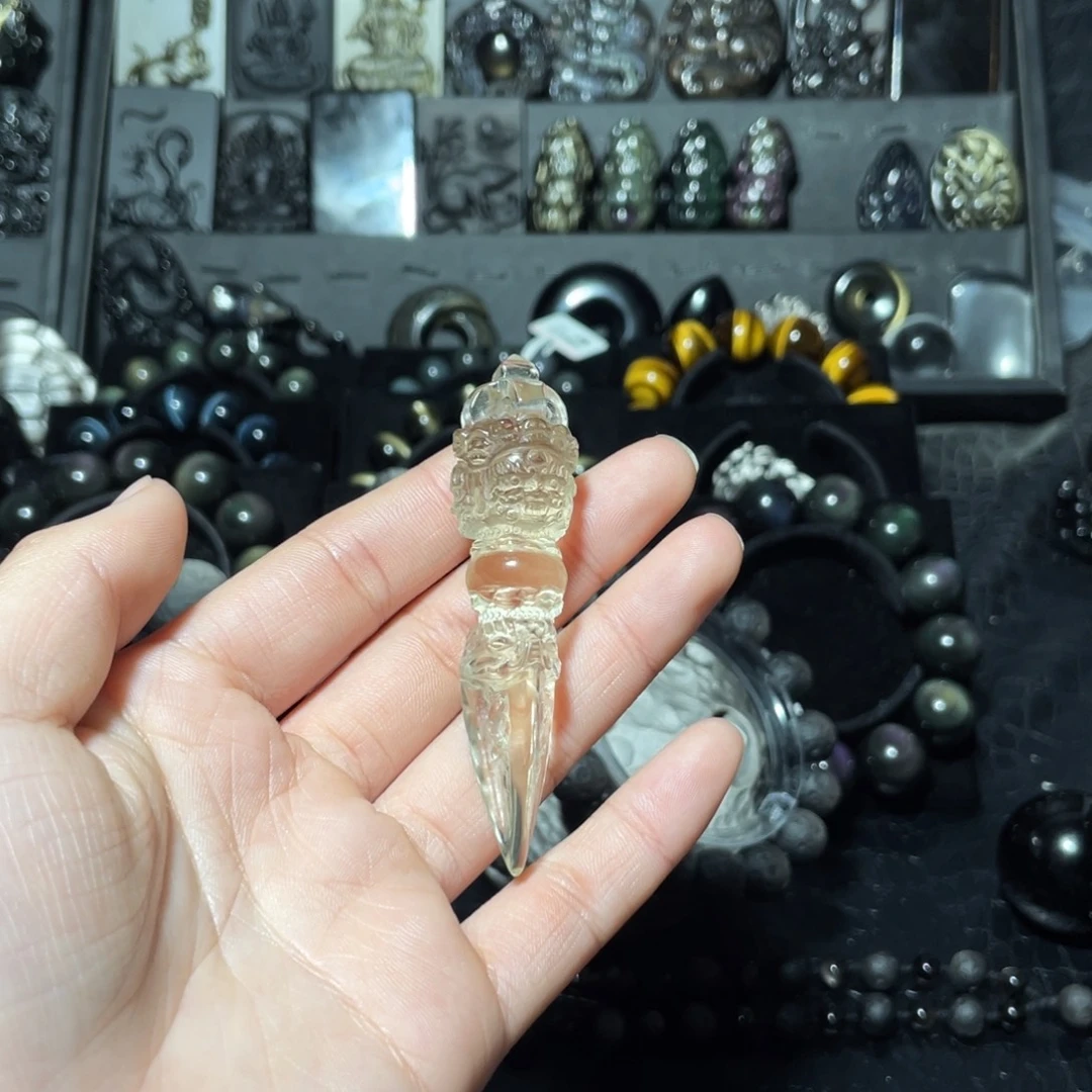 杜***ღ未镶嵌珠宝半成品黄晶