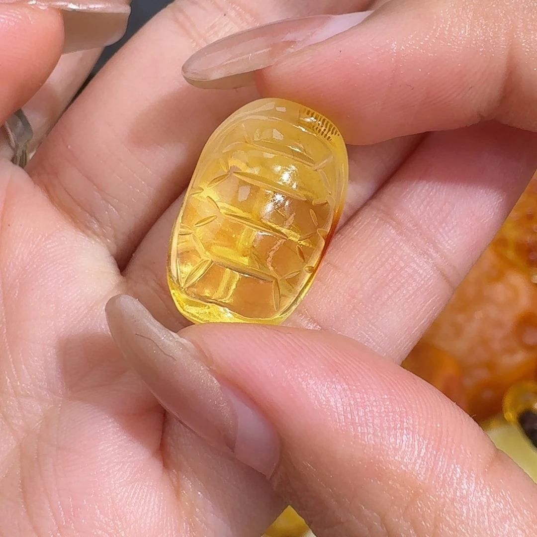 琥珀未镶嵌裸石我