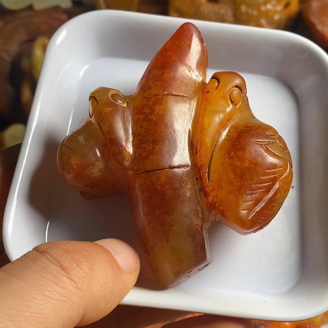 岫岩老玉（透闪石质玉）未镶嵌挂件