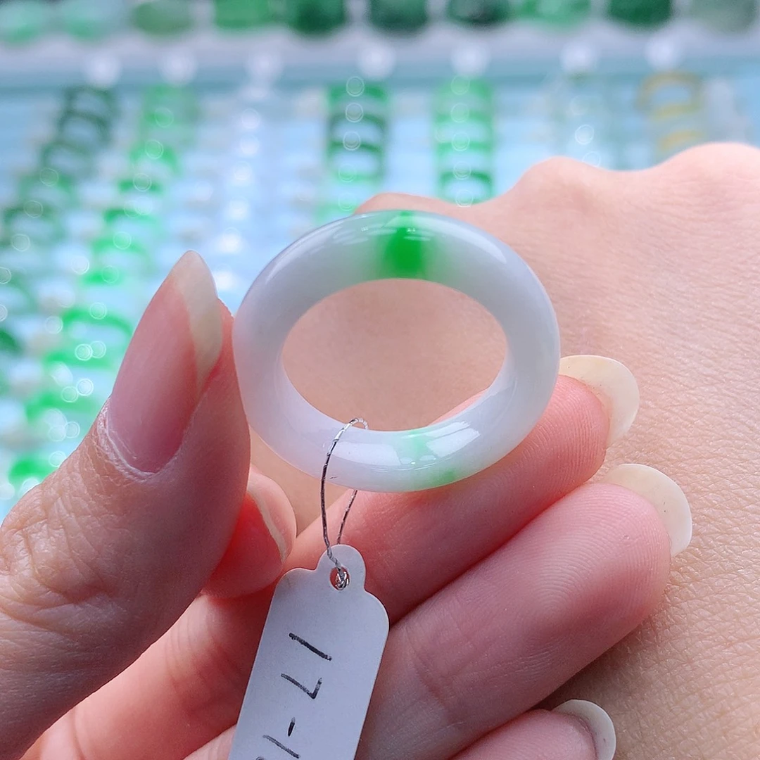 未镶嵌戒指翡翠缅甸A货翡翠