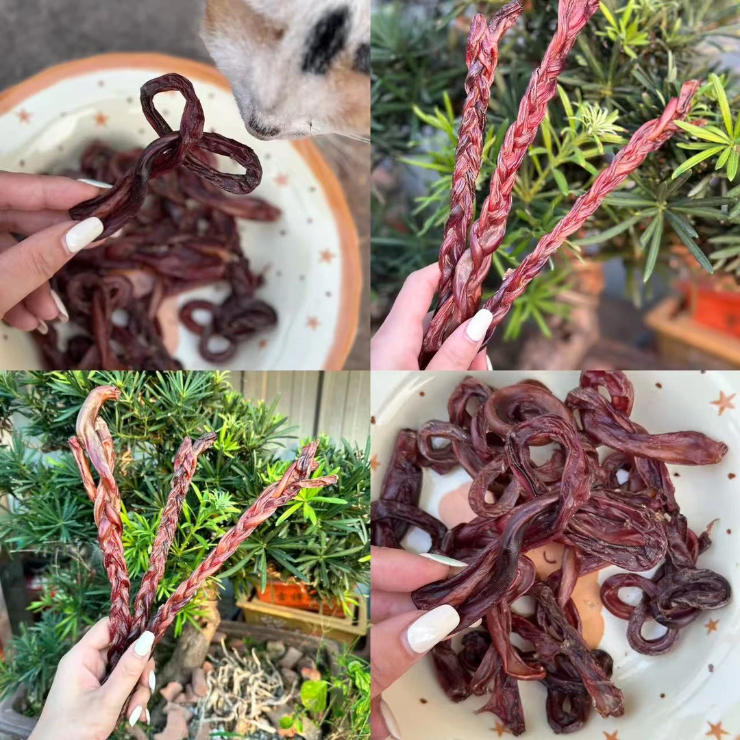 烘干猪鞭（狗狗磨牙）