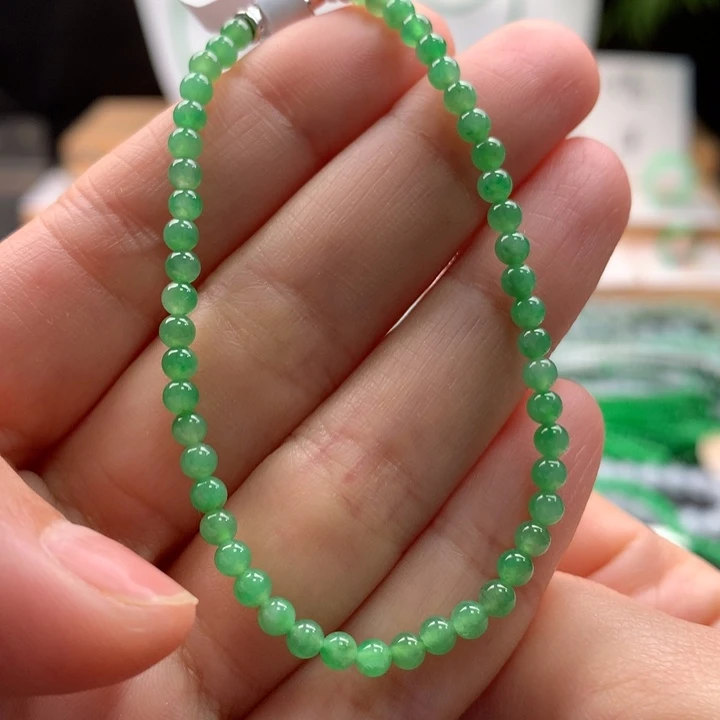 手链翡翠未镶嵌天然翡翠