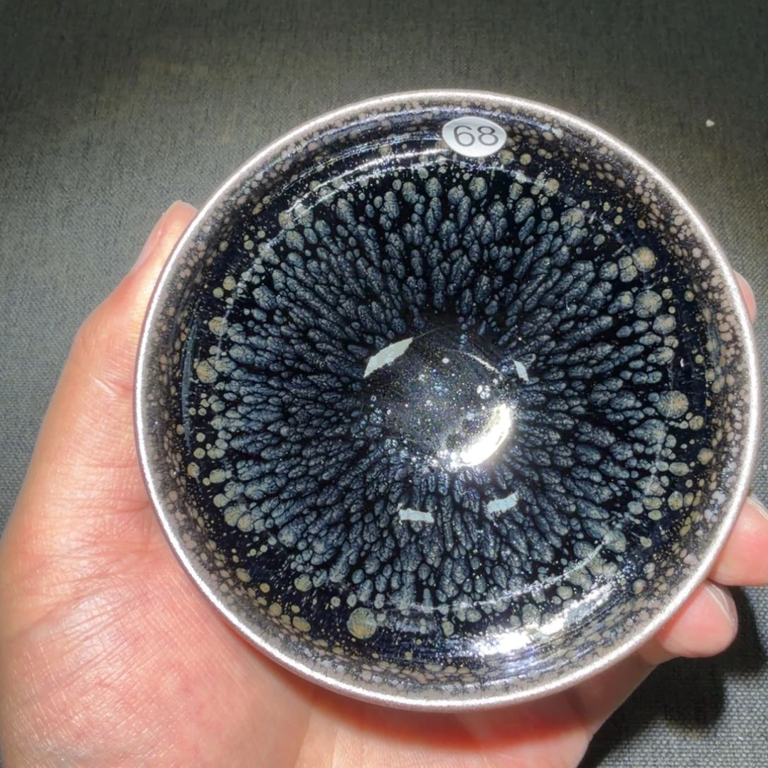 夏***天茶盏陈记柴烧建盏68