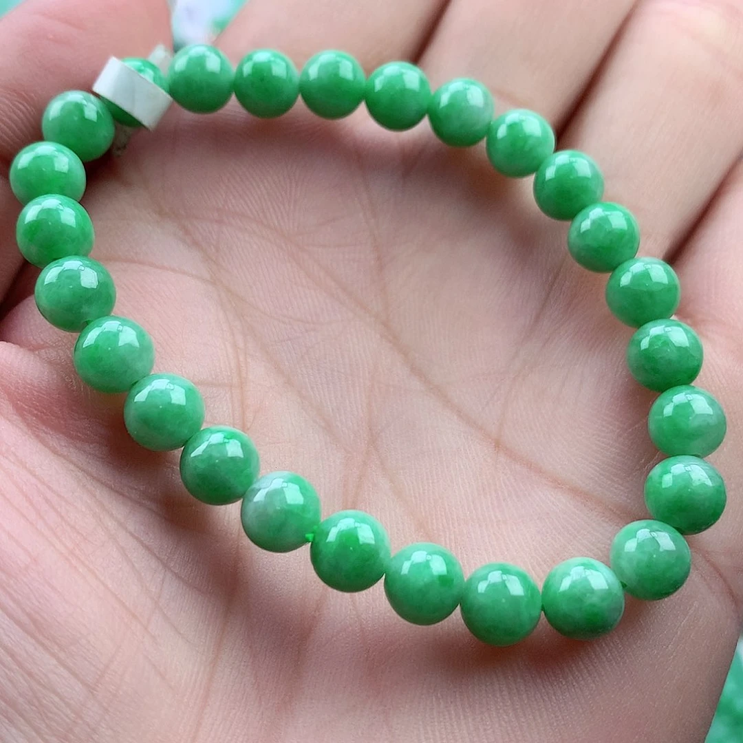 未镶嵌手链翡翠手串