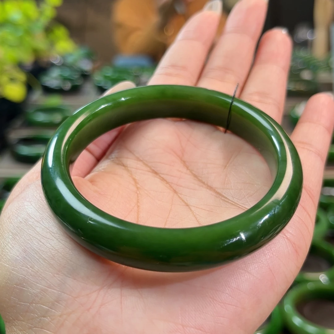 未镶嵌手镯和田玉（碧玉）5758