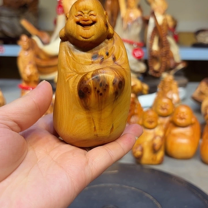 柏木太行崖柏弥勒佛瘤疤