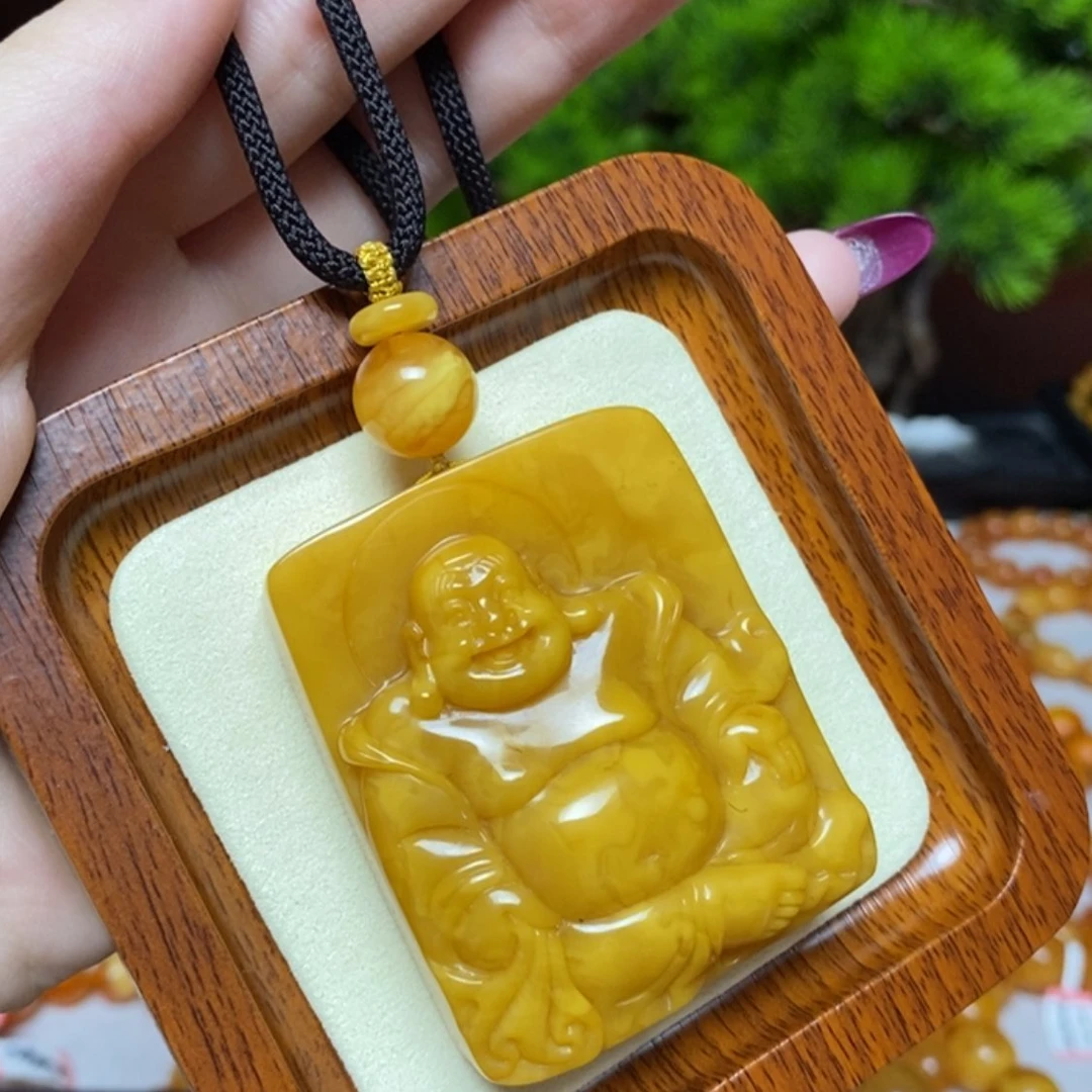 【闪购商品】蜜蜡颈饰未镶嵌项链
