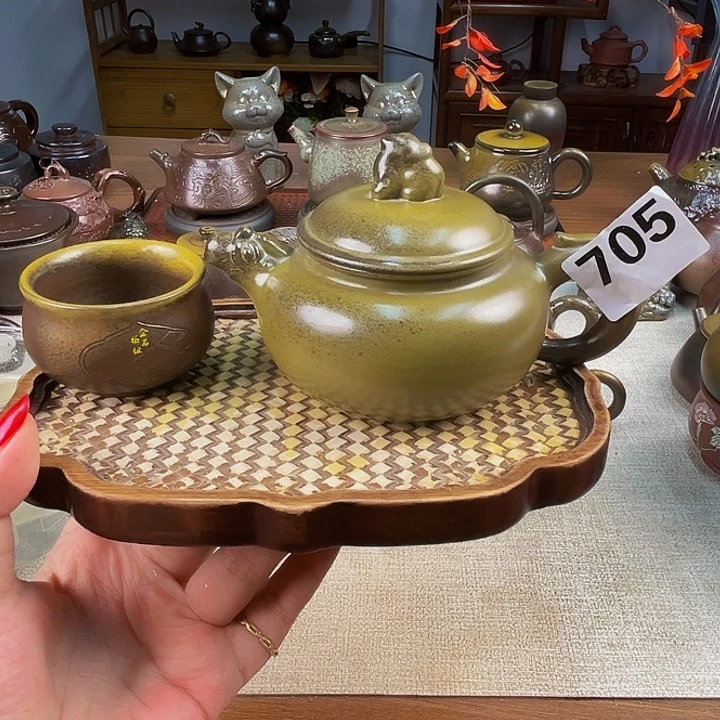 柴燒壺泡茶香柴燒壺