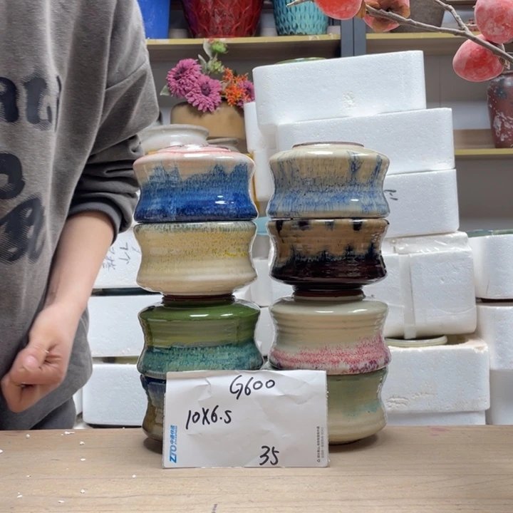 粗陶多肉花盆微瑕600