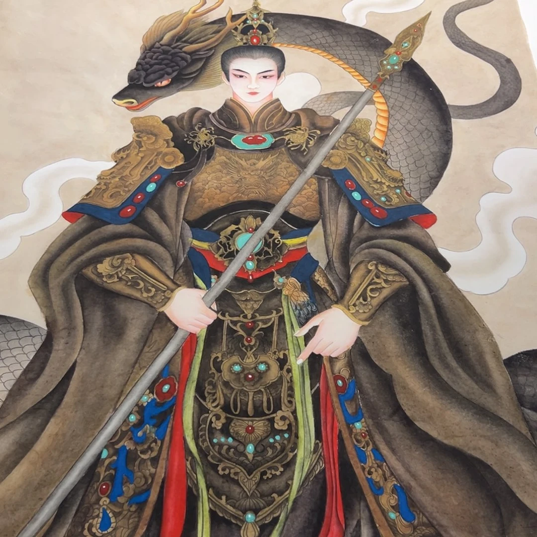汉***￴书法龙公子做纯手工画轴