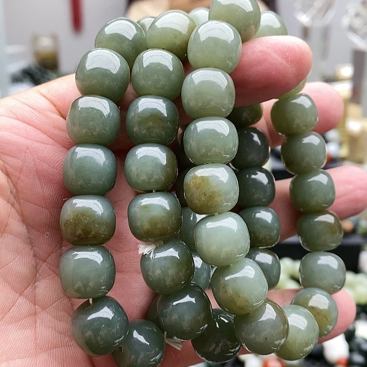 【闪购商品】手链未镶嵌和田玉14天空蓝飘糖拍一发一