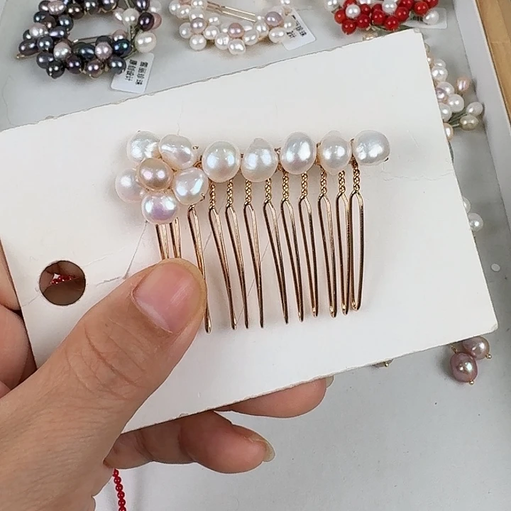 发饰未镶嵌淡水珍珠